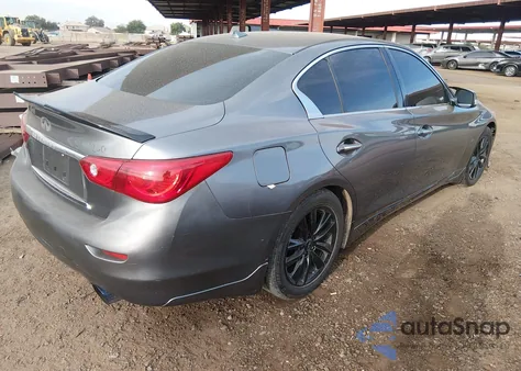 2015 Infiniti Q50 Premium from USA, damaged, VIN JN1BV7APXFM354045